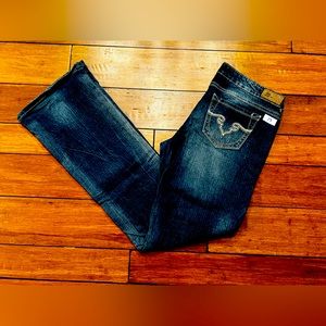 #17 Royal Blue Women’s 17x37 Bootcut Jeans